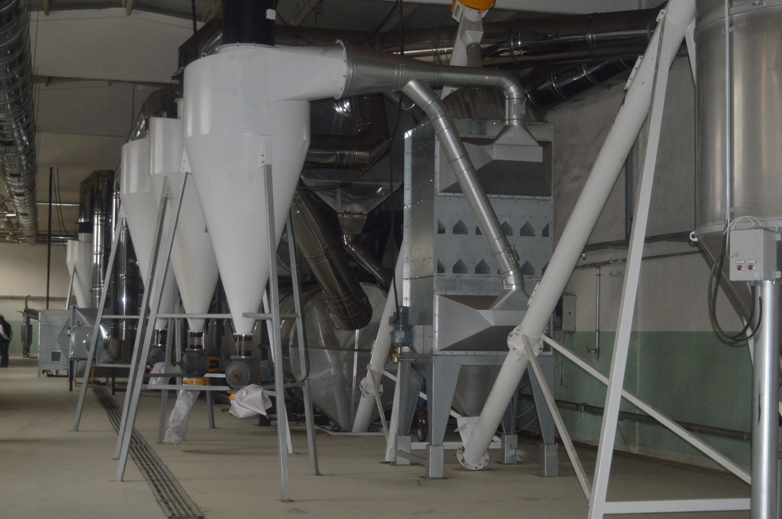 Döner tamburlu kurutucu otomasyon paneli